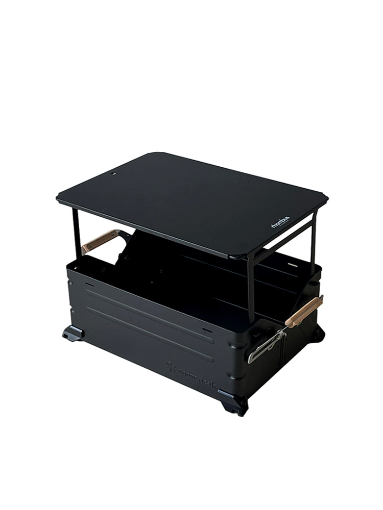 shelfcontainer black 50 rack/plate set